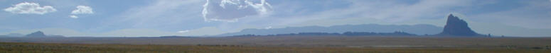 Ahweeh Gohweeh CoffeePlace in Shiprock, NM
Panorama of Shiprock Peak and surrounding area