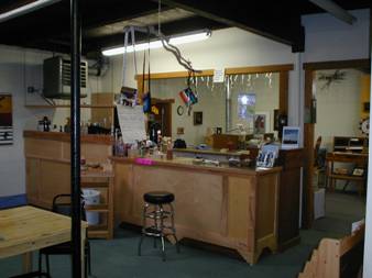 Ahweeh Gohweeh coffee place in Shiprock, NM     interior photo coffee bar